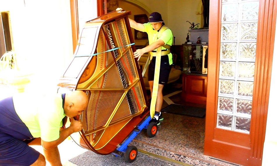 Moving a piano requires specialty moving services to prevent damage