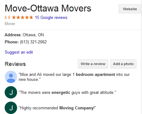Move Ottawa - Location