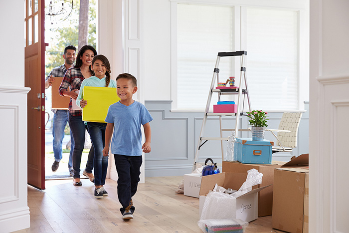 Professional Movers can help you move into your new home