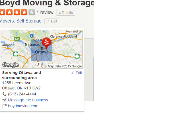 Boyd Moving & Storage - Location