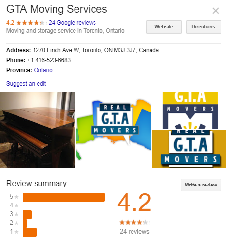 GTA Moving Services