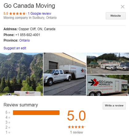 Go Canada Moving