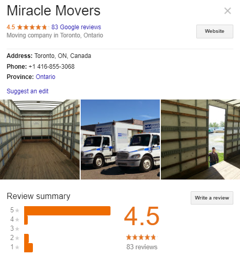 Miracle Movers