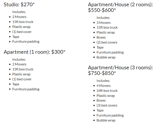 Ezee Moving – Moving estimates