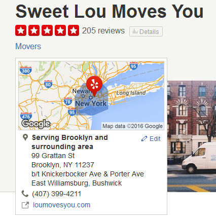 Sweet Lou Moves You – Location