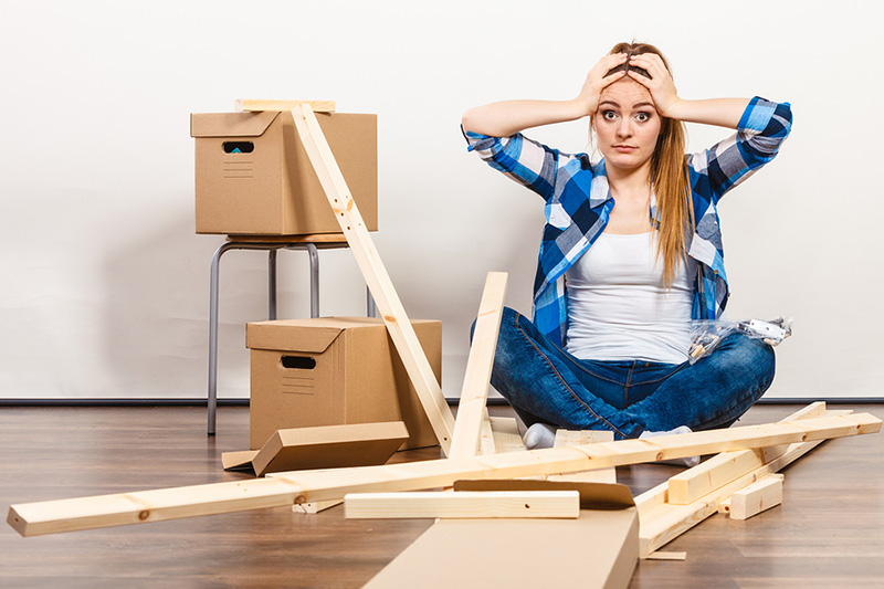 Moving stress and anxiety without professional movers