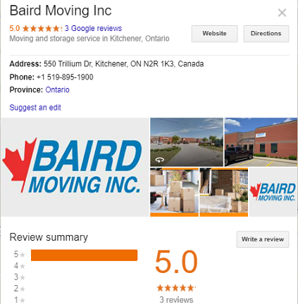 Baird Moving