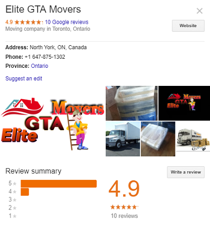 Elite GTA Movers