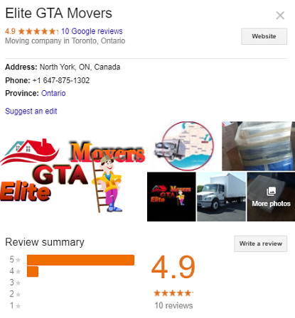 Elite GTA Movers