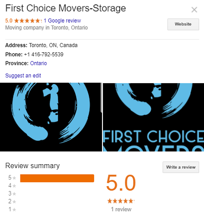 First Choice Movers