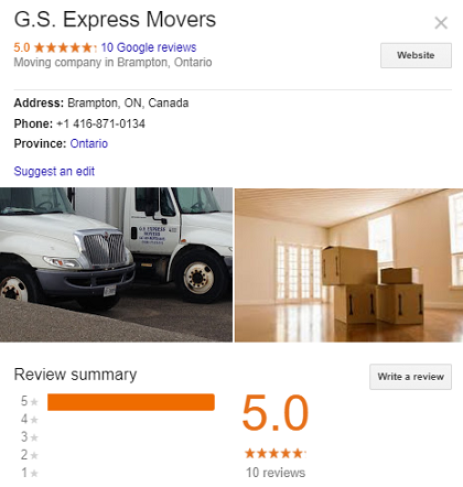 GS Express Movers