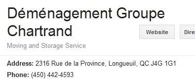 Chartrand Group - Location