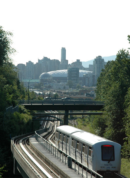 Vancouver Sky Train – Moving around downtown Vancouver