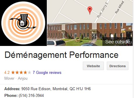 Demenagement Performance – Location