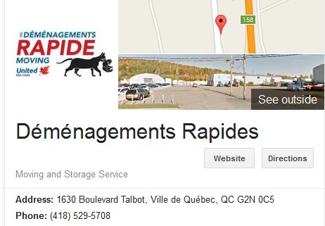 Demenagement Rapides - Location