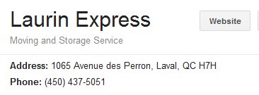 Laurin Express – Location
