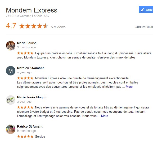 Mondem Express – Moving reviews