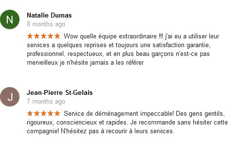 Transport et Amenagement Lafrance – Moving reviews