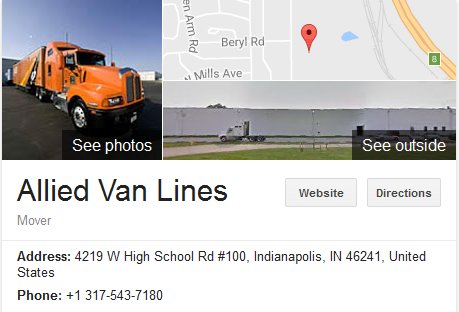 Allied Van Lines – Parent Company Location