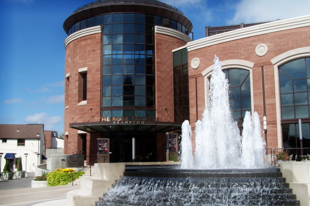 Rose Theatre Brampton attracts thousands of patrons of performing arts annually By Trappy at English Wikipedia, CC BY-SA 3.0