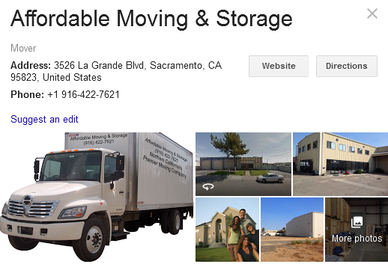 Affordable Moving and Storage - Location
