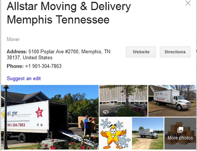 Allstar Moving and Delivery – Location