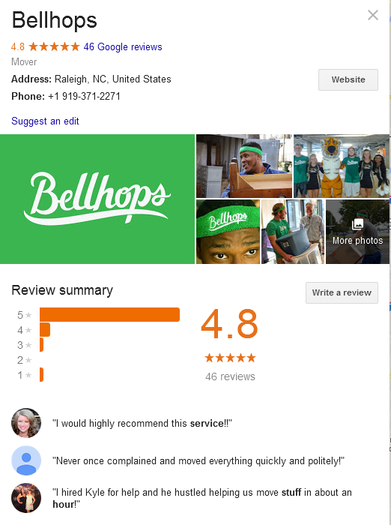 Bellhops - Location