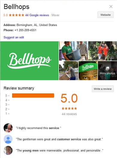 Bellhops - Location