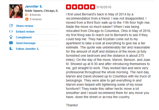 Bernard Movers – Moving review