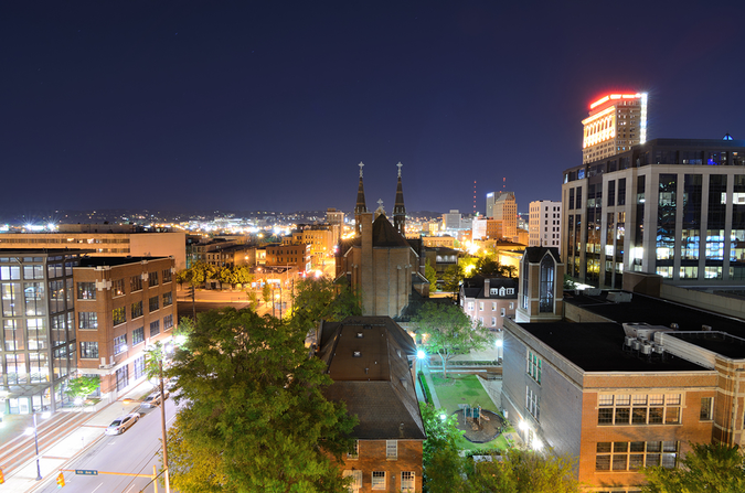 Birmingham is a major banking and finance hub with growing biotechnology and medical sectors