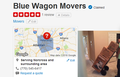Blue Wagon Movers – Location