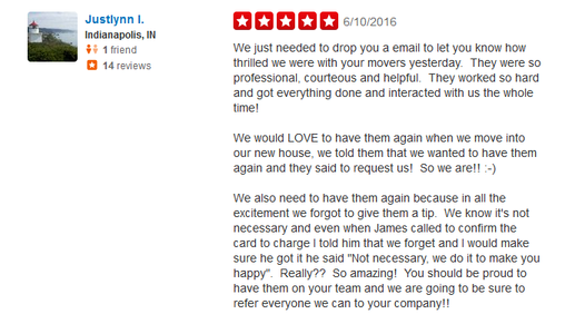 Busy Bee Movers – Moving reviews