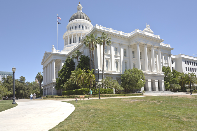 California State Capitol Building in Sacramento is an important local landmark