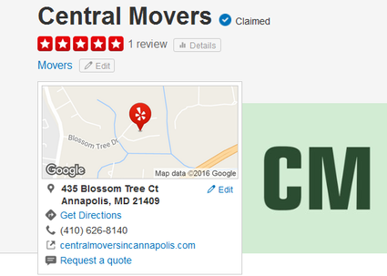 Central Movers – Location