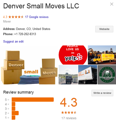 Denver Small Moves – Location
