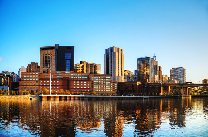 Downtown St. Paul and the Mississippi River – modern living with convenient urban amenities