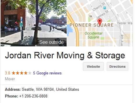 Jordan River Moving and Storage - Location