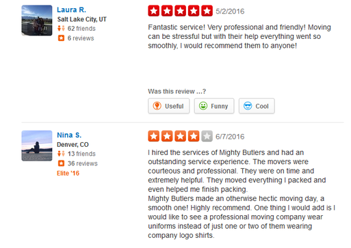 Mighty Butlers Moving - Moving reviews