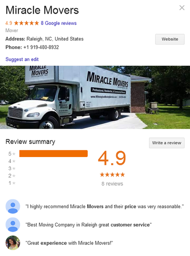 Miracle Movers - Location