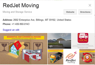 RedJet Moving - Location
