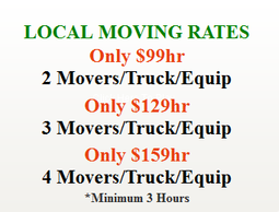 Sacramento Movers – Moving rates