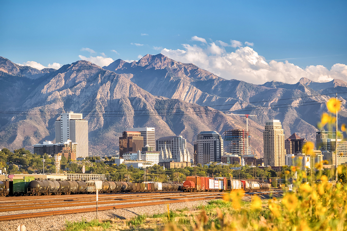 Salt Lake City has hugely diversified its economy and continues to be a major commercial hub