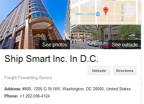 Ship Smart Inc – Location