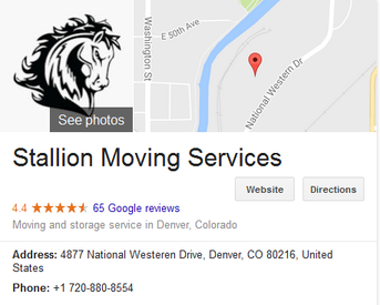 Stallion Moving Services – Location