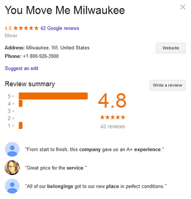 You Move Me Milwaukee – Location 
