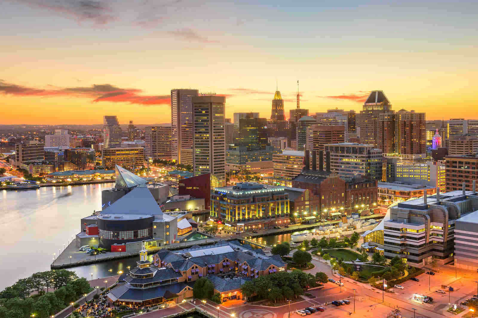  You can move to Washington DC but choose to live in beautiful Baltimore, MD
