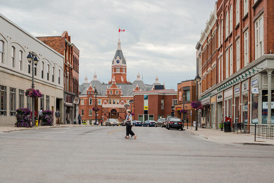 Downtown Stratford, Ontario- voted the Prettiest City in the World