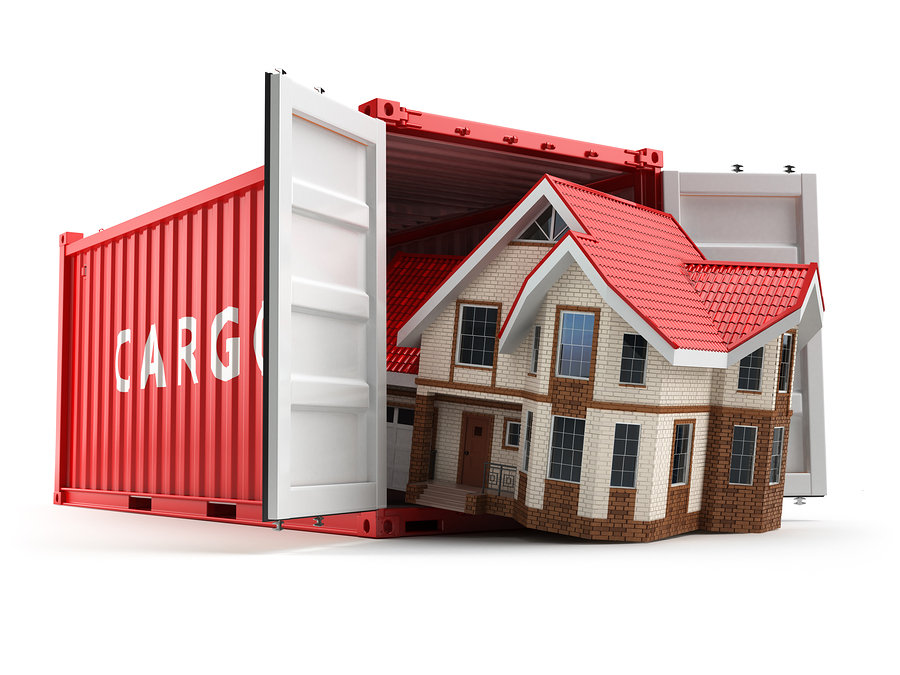 Moving containers come in different sizes to accommodate your household goods