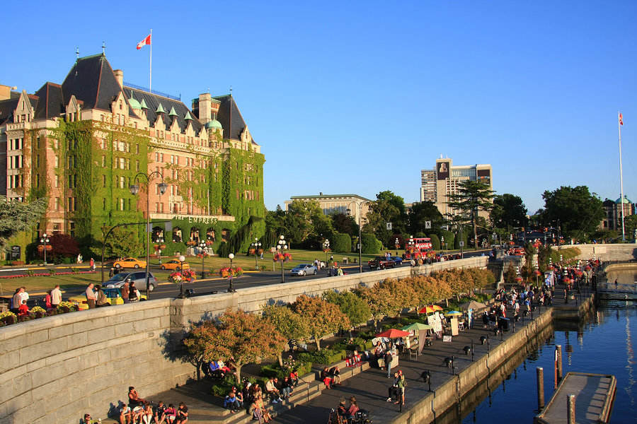 Victoria, BC – wonderful inner harbor in Vancouver Island