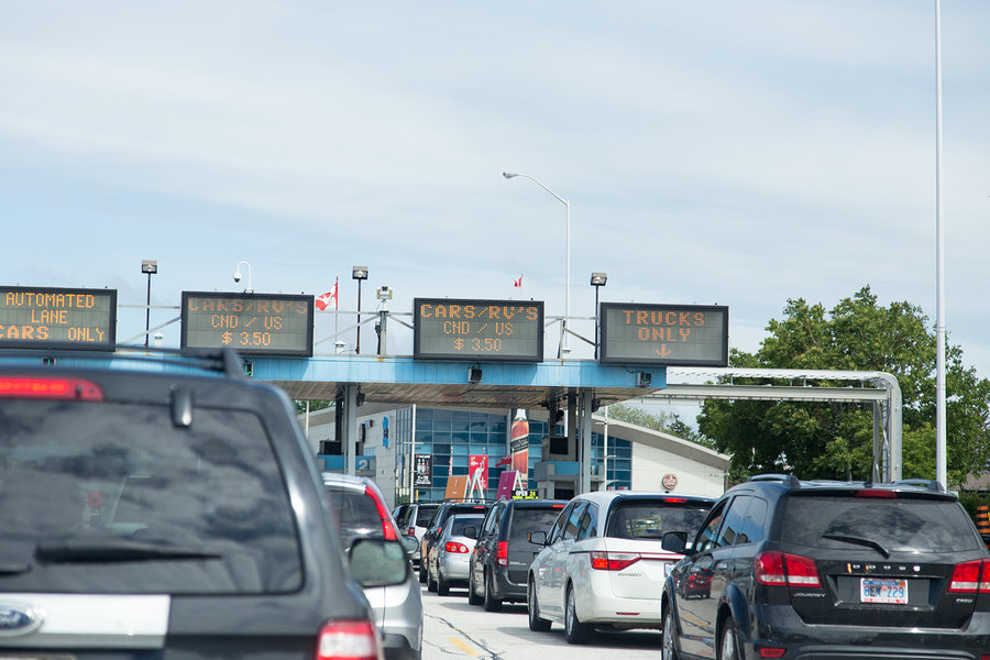 Crossing the Windsor, Canada- Detroit US Border- Ensure knowledge of customs requirements